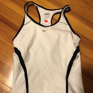 White Nike Size S Active Top